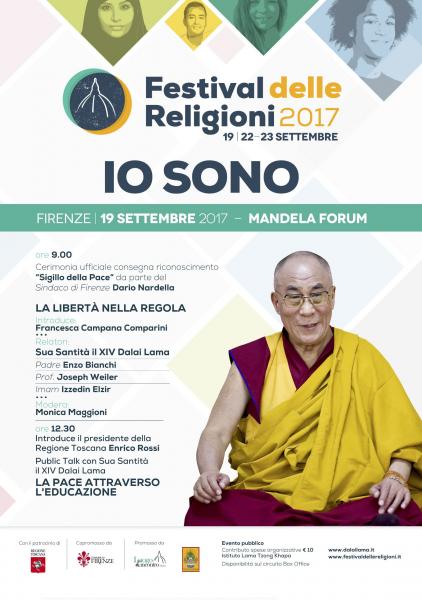 Dalai Lama a Firenze