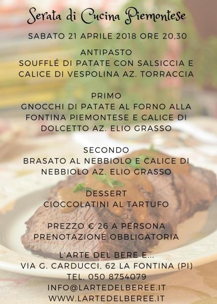 Serata di Cucina Piemontese