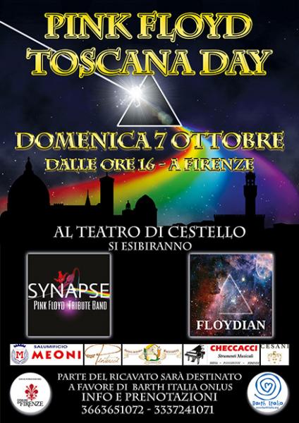 Pink Floyd Toscana Day - Evento di beneficenza