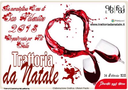 Cena di San Valentino alla Trattoria da Natale