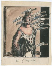mario sironi e le illustrazioni del popolo d'Italia