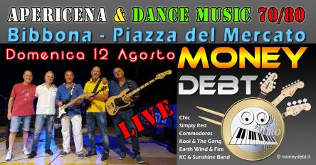 Apericena a Bibbona con Dance Music 70-80 dal vivo