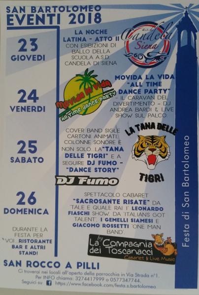 Festa di San Bartolomeo 2018