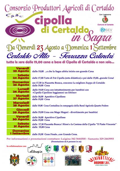 Cipolla di Certaldo in Sagra