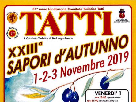 XXIII Sapori d'autunno