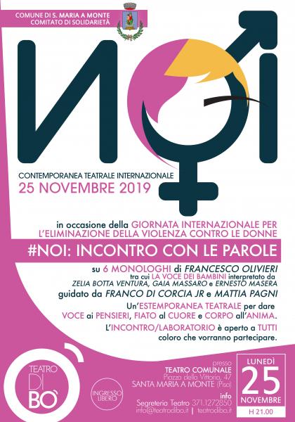 NOI: Incontro con le Parole - Contemporanea Teatrale Internazionale