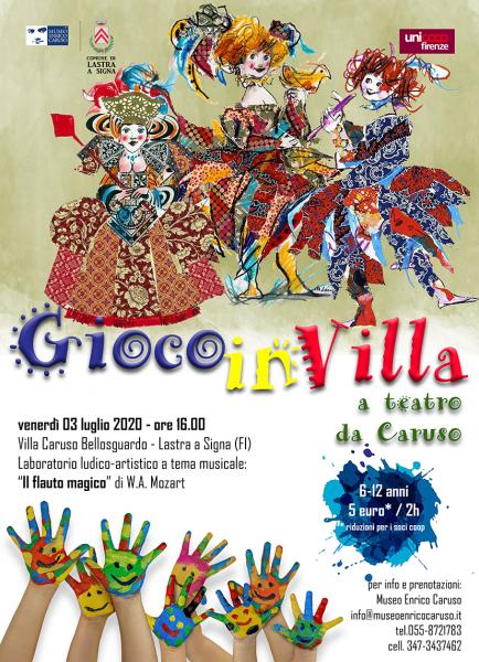 Gioco in Villa. A teatro da Caruso
