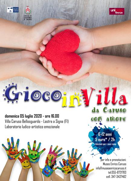 Gioco in Villa. Da Caruso con amore