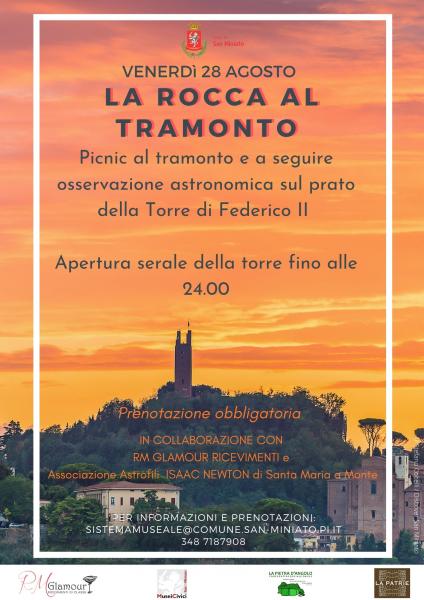 LA ROCCA AL TRAMONTO