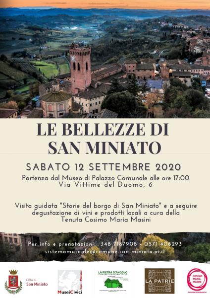 Visita guidata di San Miniato e degustazione enogastronomica